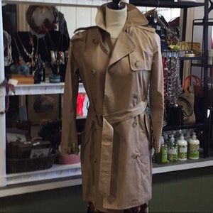 Ralph Lauren extra small trenchcoat tan with belt